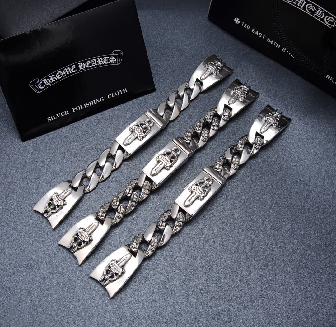 Chrome Hearts Silver Bracelet
